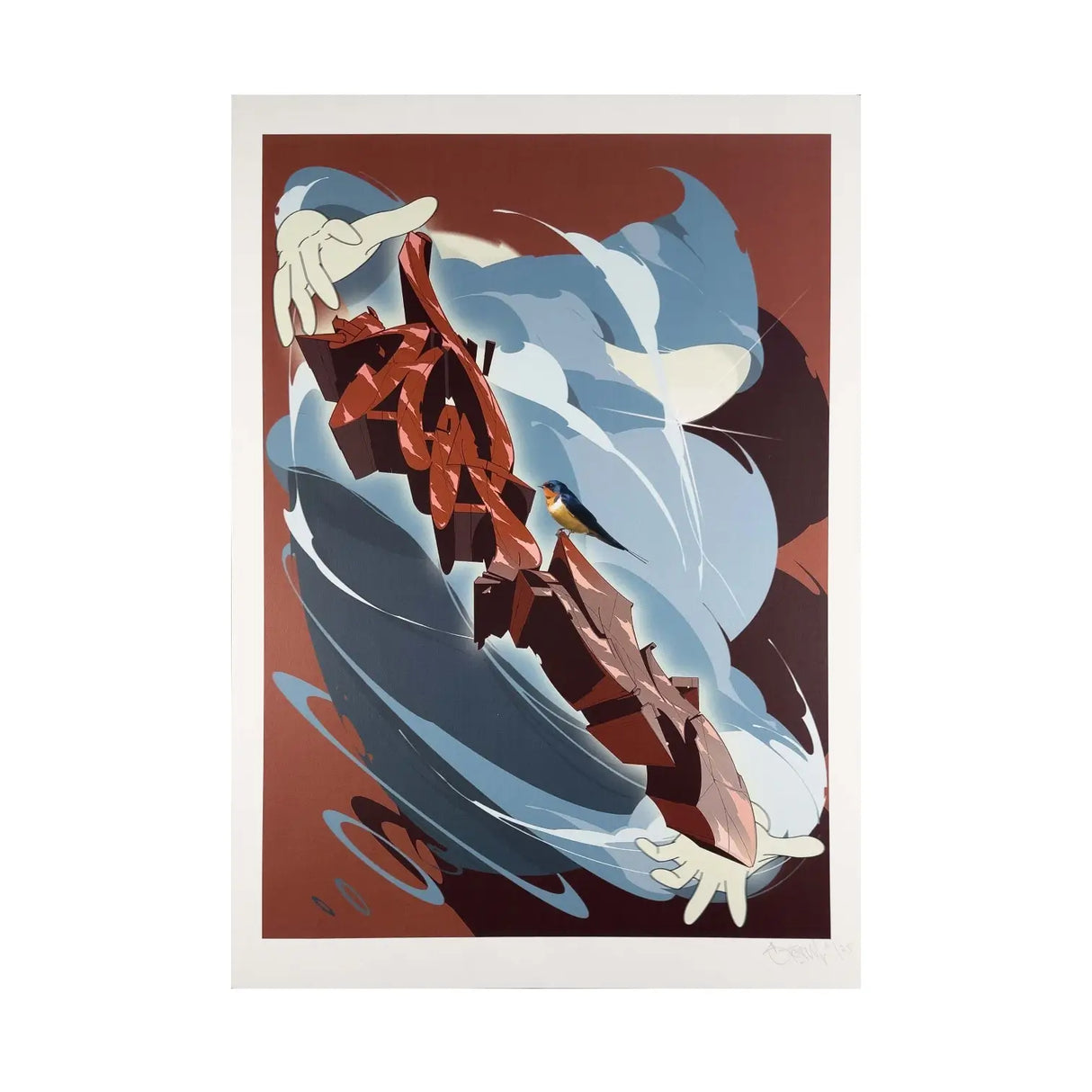 STORM - In the Eye of the Storm, Print (A2)