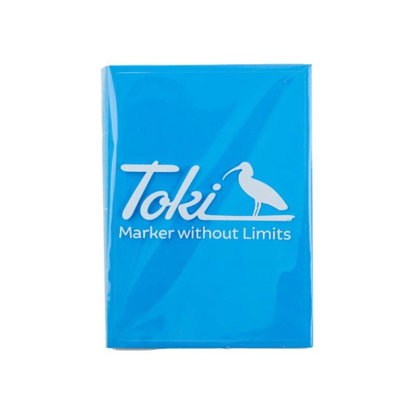 Toki Cracker Stickers | 50 stk Neon Blue