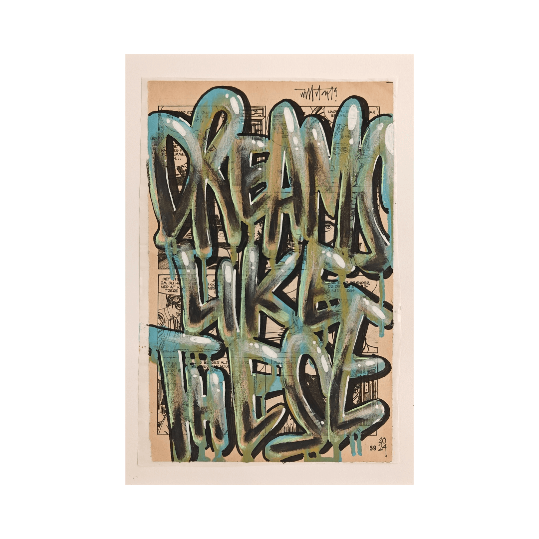 Willitart - Dreams like These, Paste Up (A4)