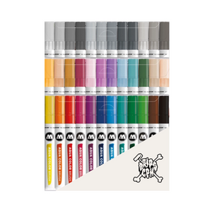 Molotow Aqua Color Brush Complete | 36 stk
