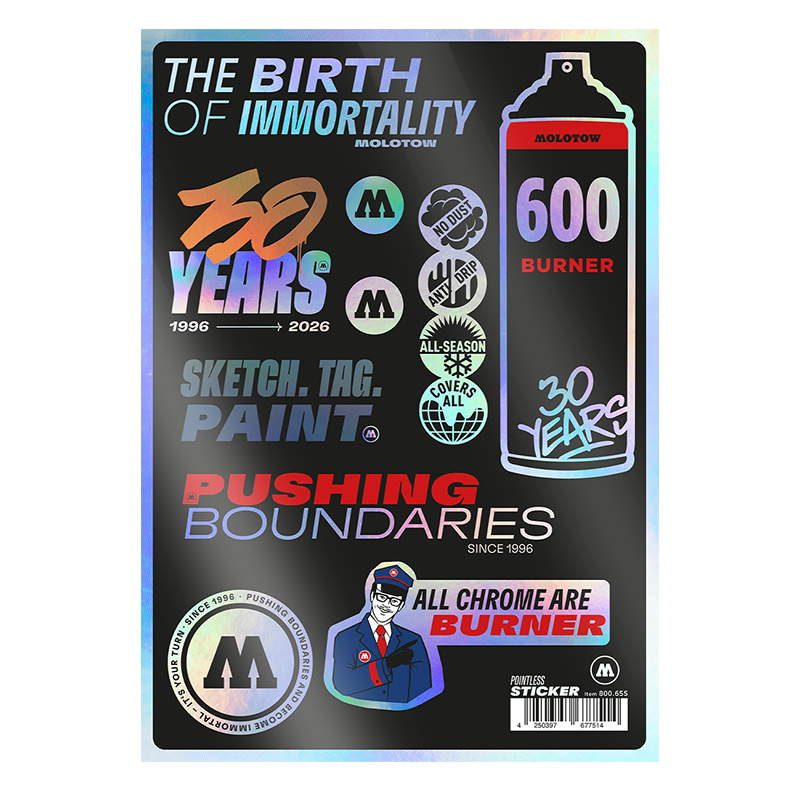 Molotow Sticker Power bundle
