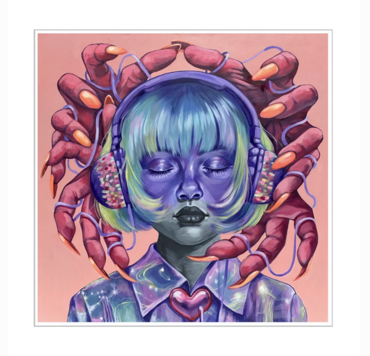 STINE HVID - Listen To Your Heart Limited Print