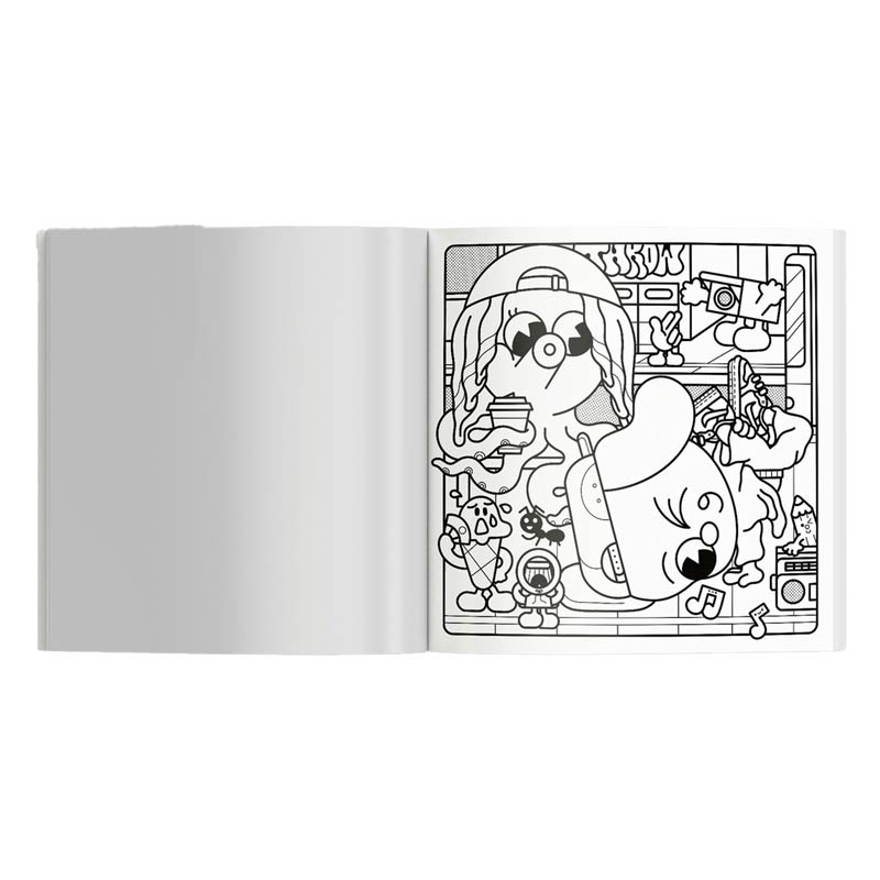 Stay Kawaii - Street Style Coloring Book