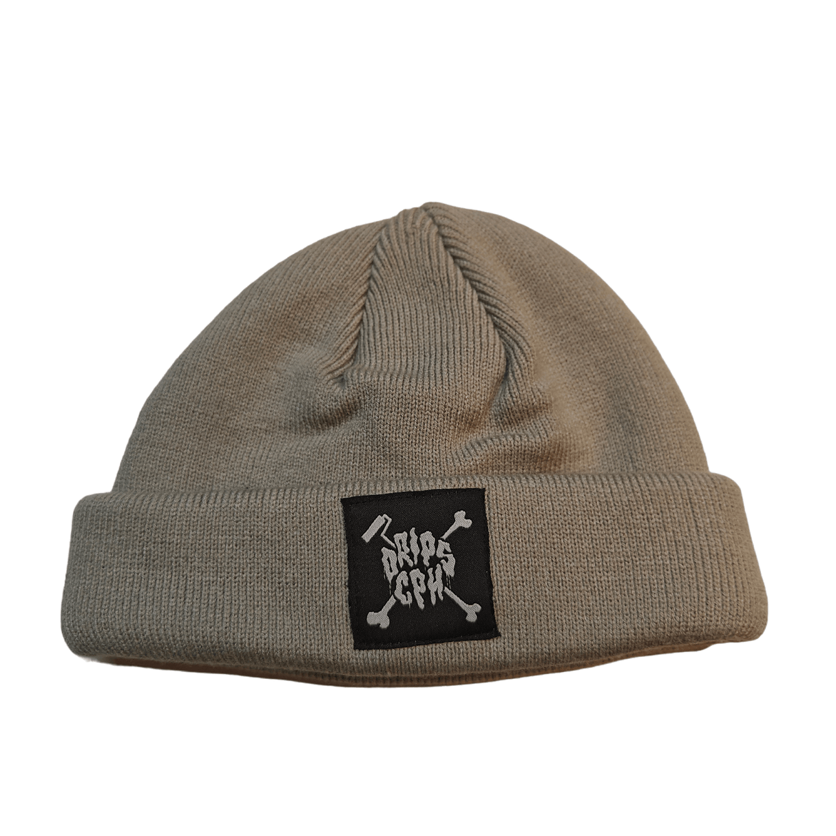 DRIPS CPH Fisherman Beanie | Light Grey