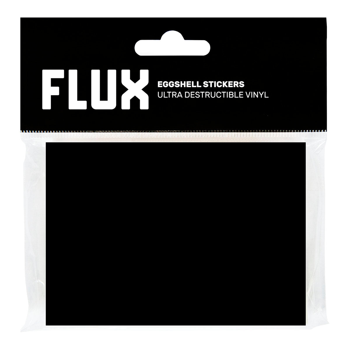 FLUX Black Eggshell Stickers | 50 stk