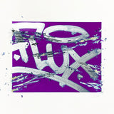 FLUX Purple Eggshell Stickers | 50 stk