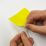 FLUX Yellow Eggshell Stickers | 50 stk