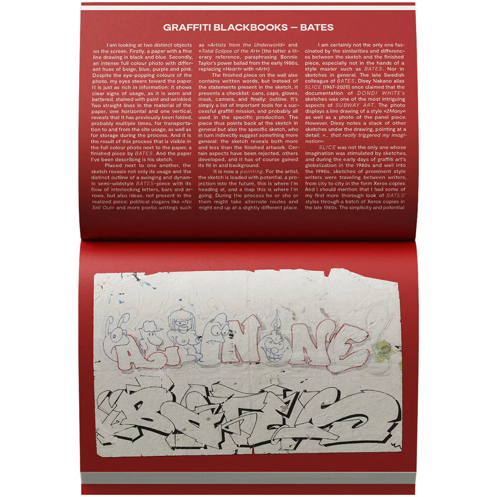 Graffiti Blackbooks - BATES | Bog