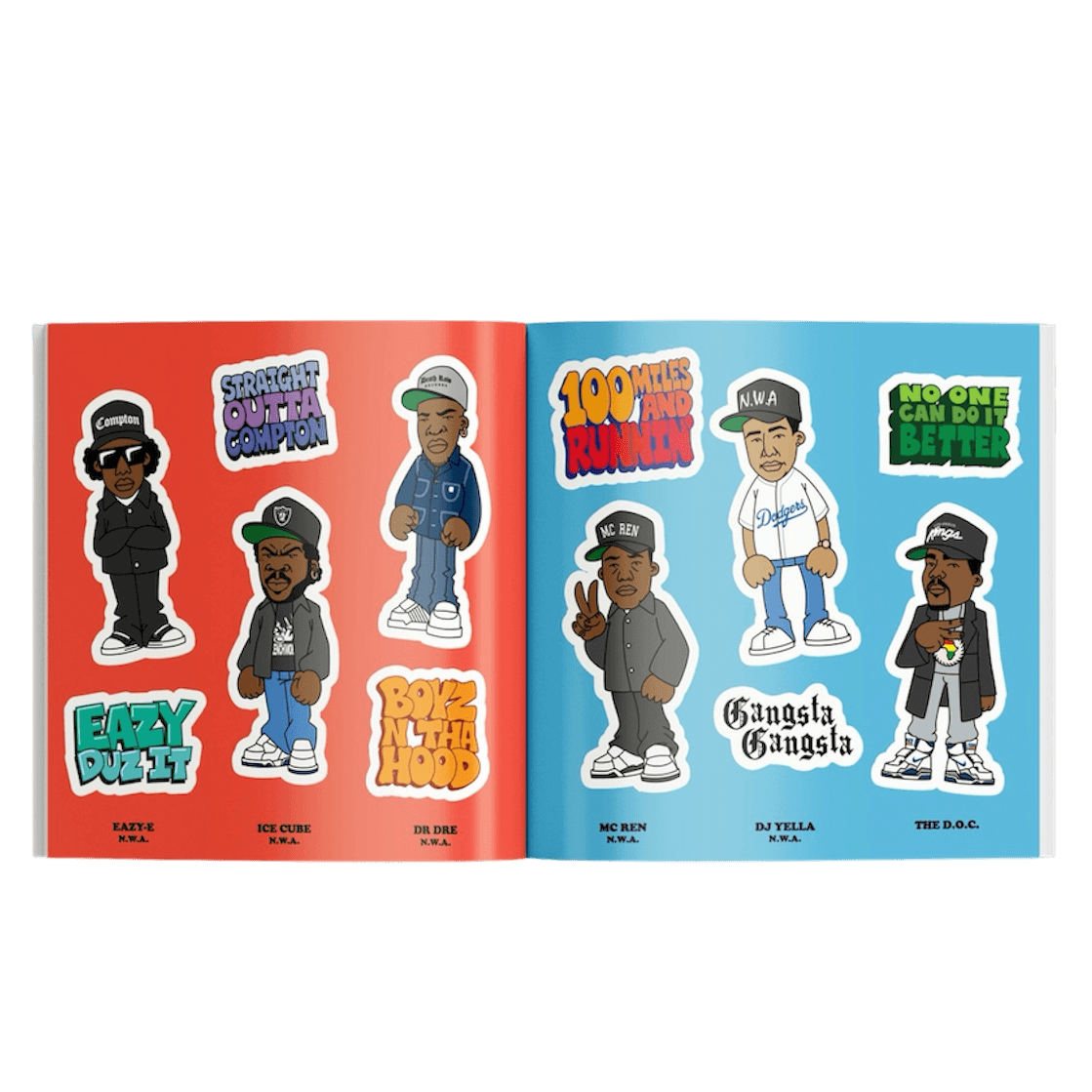 The Hiphop Sticker Book