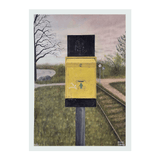 Mille Frank - Kort eller billet, tak, Print (A3)