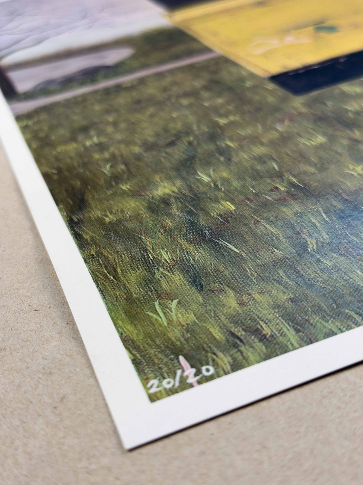 Mille Frank - Kort eller billet, tak, Print (A3)