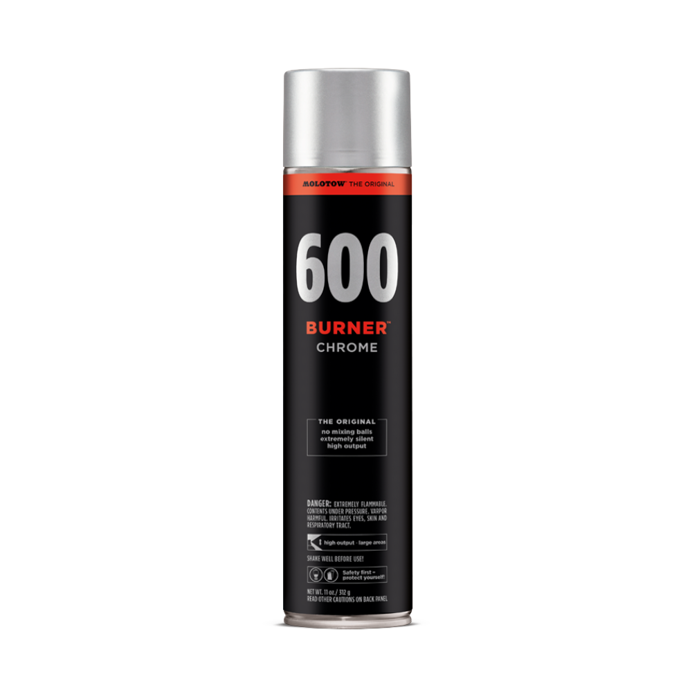 Molotow Burner 600ml | Chrome