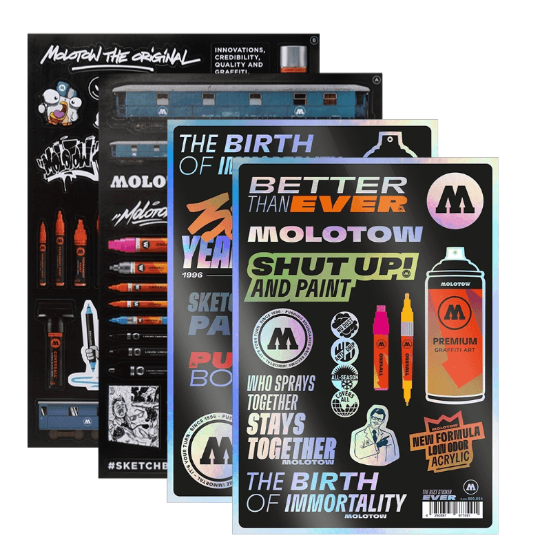 Molotow Sticker Power bundle