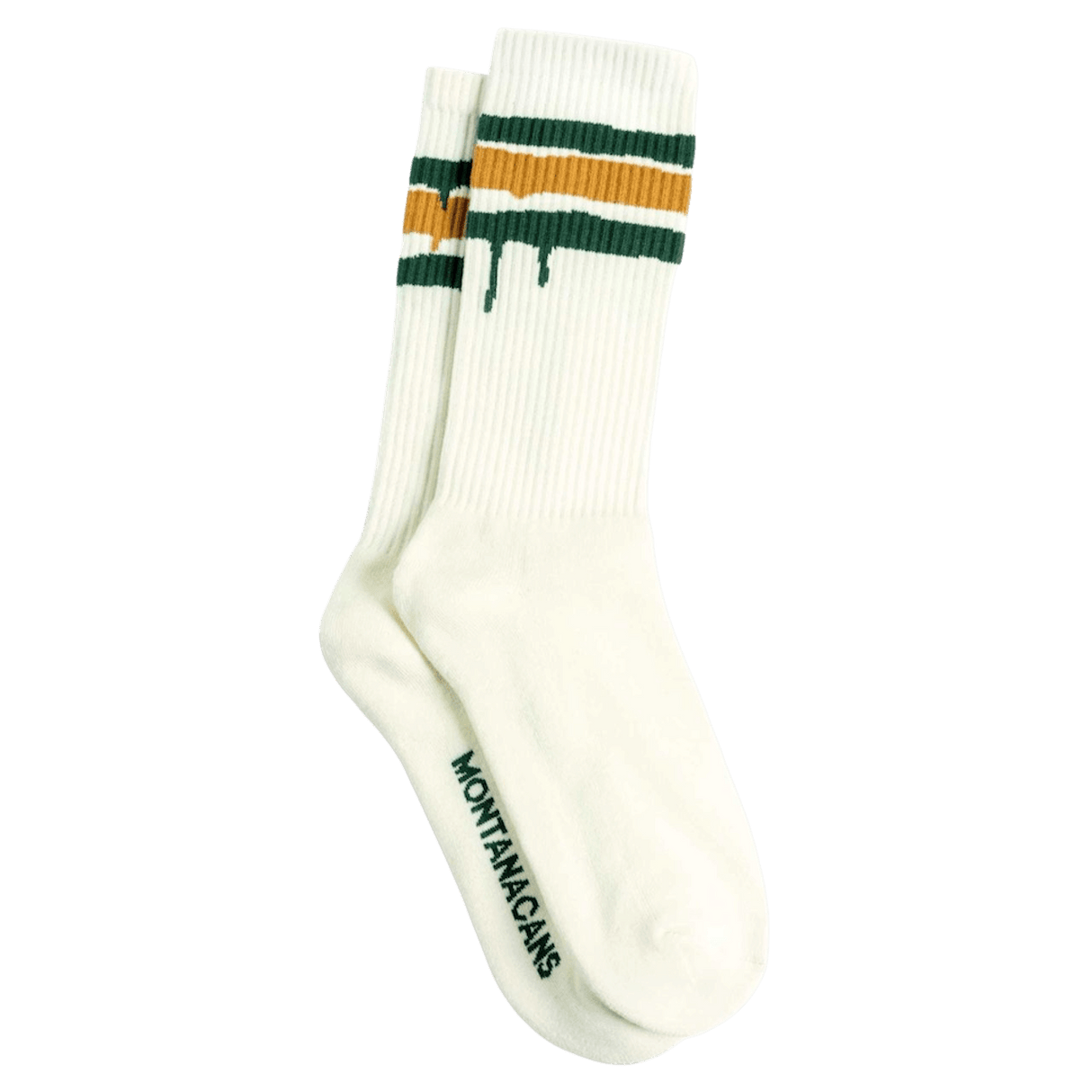 Montana Socks Stripes Off White 43-46