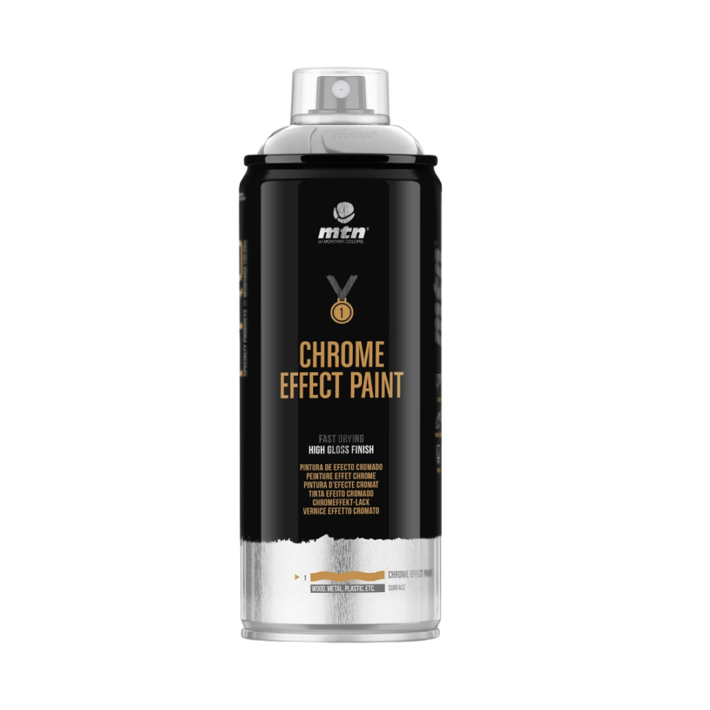 MTN PRO Chrome Effect Paint 400ml | Gold