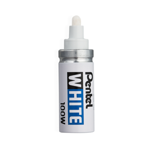 Pentel White X100-W Marker | 6,5mm