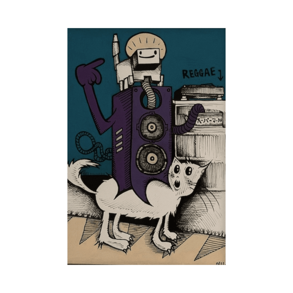 Peter Hvid Kromann - 15, Maleri (A5)