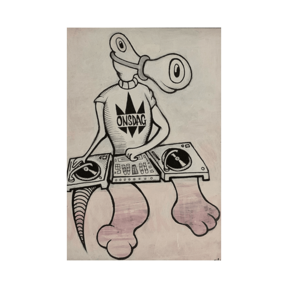 Peter Hvid Kromann - 16, Maleri (A5)