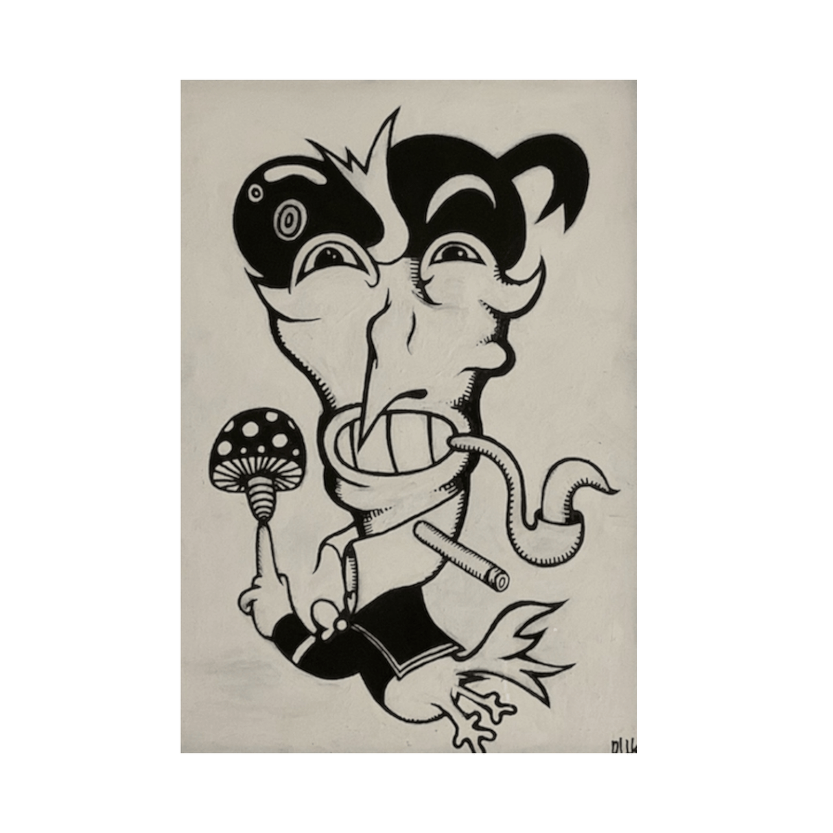 Peter Hvid Kromann - 21, Maleri (A5)