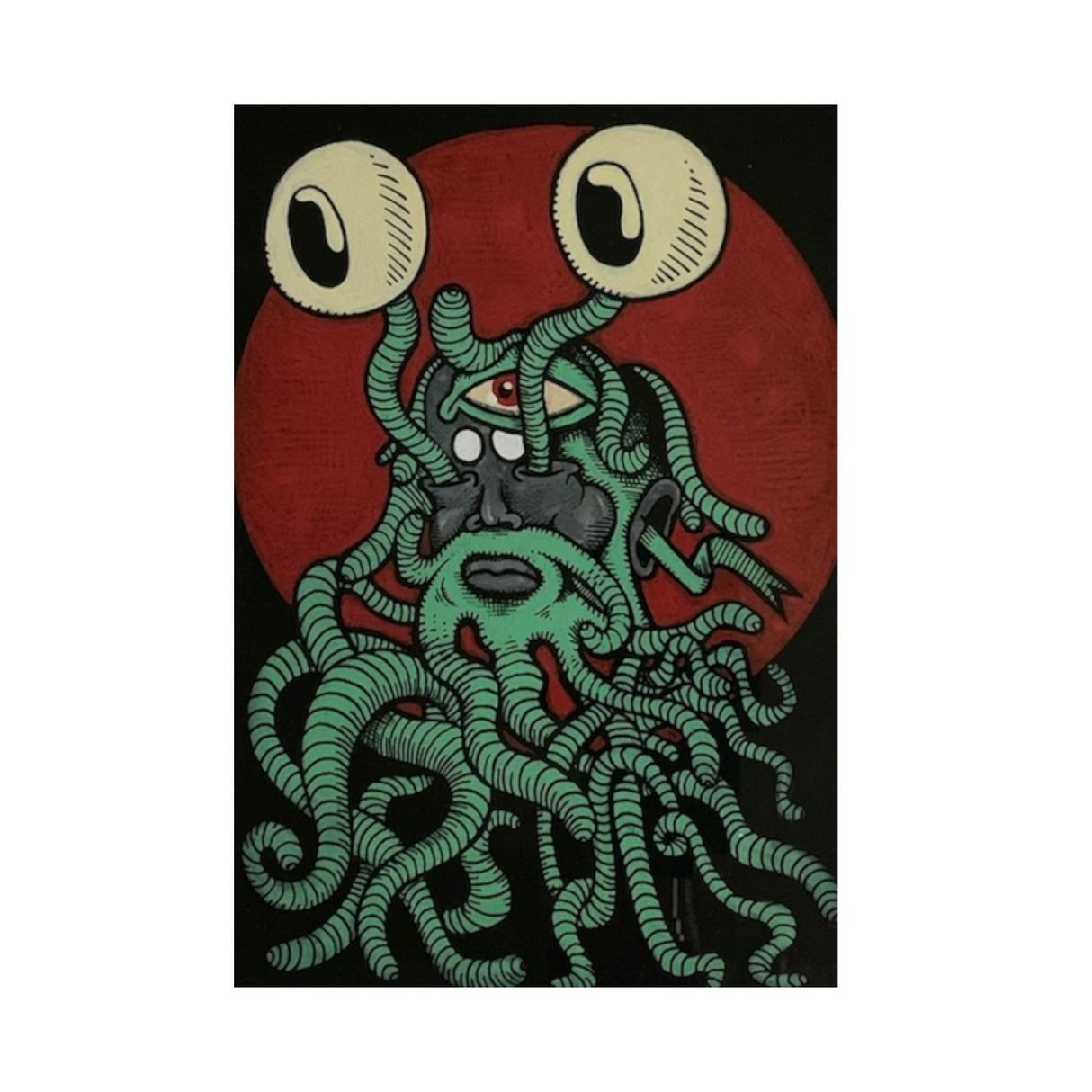 Peter Hvid Kromann - 34, Maleri (A5)