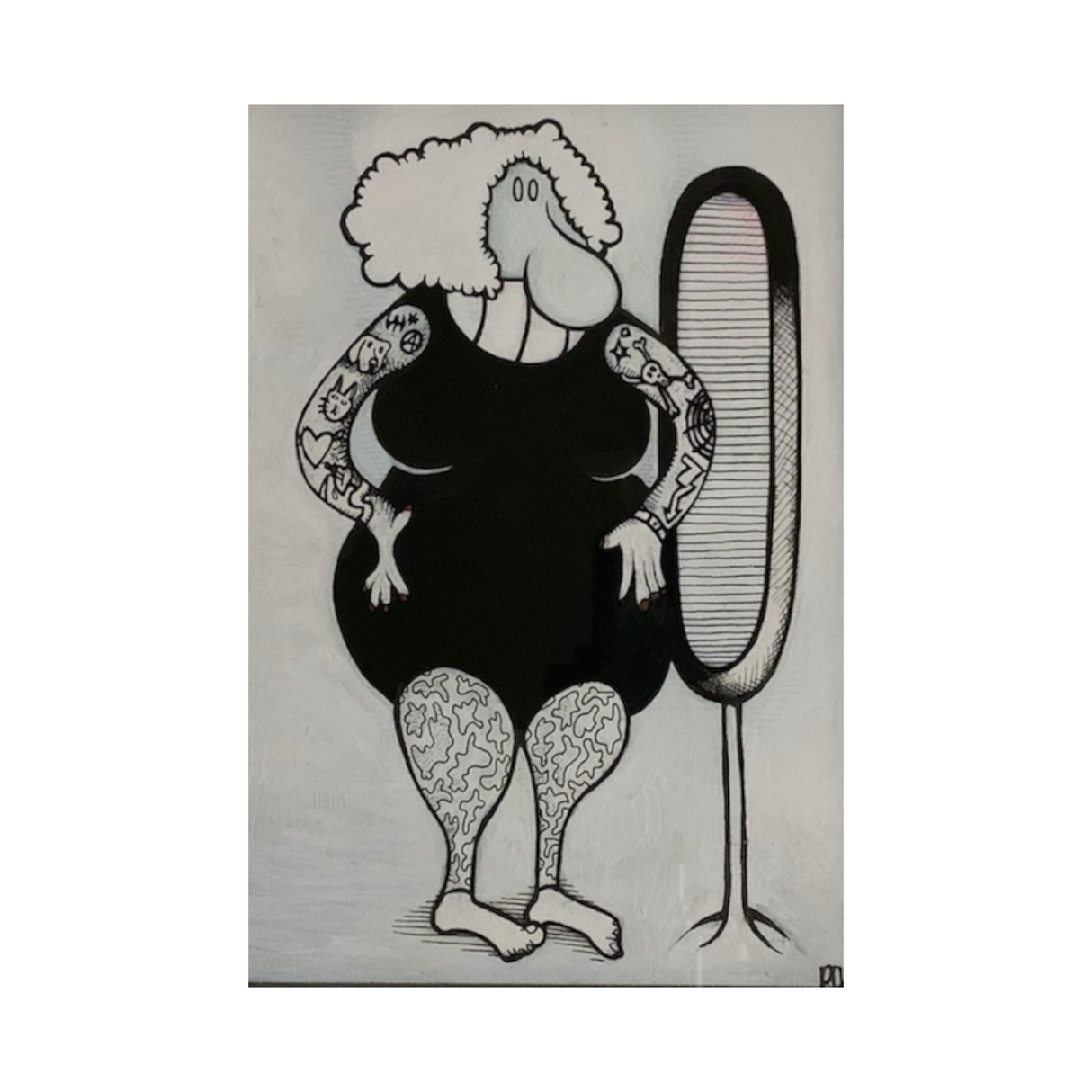 Peter Hvid Kromann - 5, Maleri (A5)