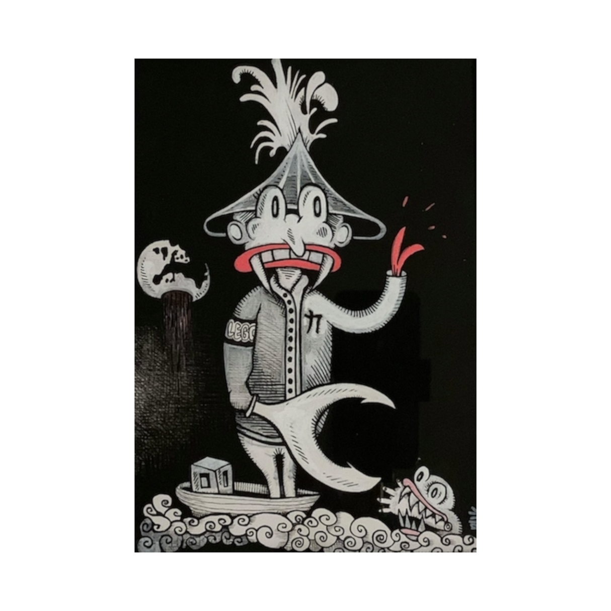 Peter Hvid Kromann - 8, Maleri (A5)