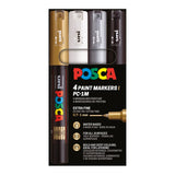POSCA PC-1M Marker Set | 4 stk