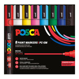 POSCA PC-5M Marker Set | 8 stk Standard