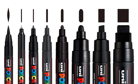 POSCA PC-5M Marker Set | 8 stk Deep Colors