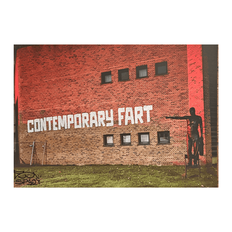 SPYO - Contemporary Fart, Signeret Print + Ramme (A2)