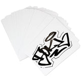 Toki Cracker Stickers | 50 stk Hvide