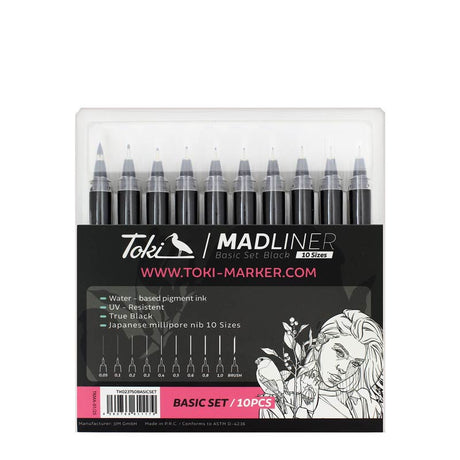Toki Madliner Basic Set | 10 stk