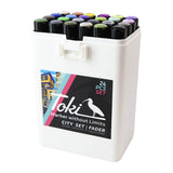 Toki Fader Layout Marker Set | 24 stk City