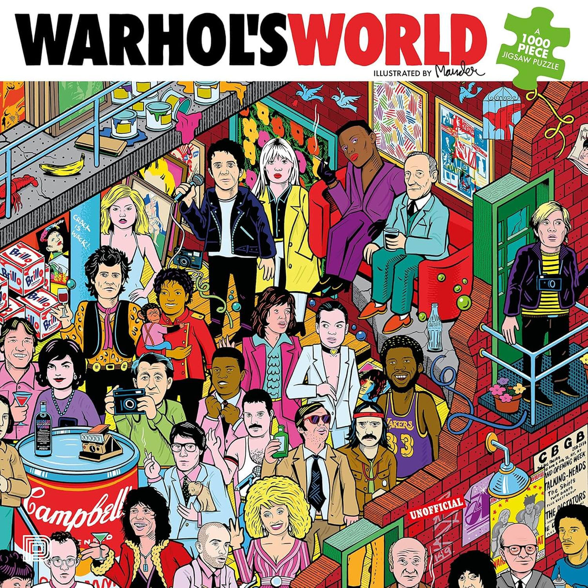 Warhol's World Puzzle | Puslespil